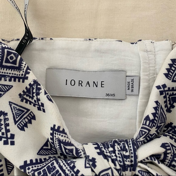 Printed Elephants Knot Crop Top - XS - Picture 4 of 6